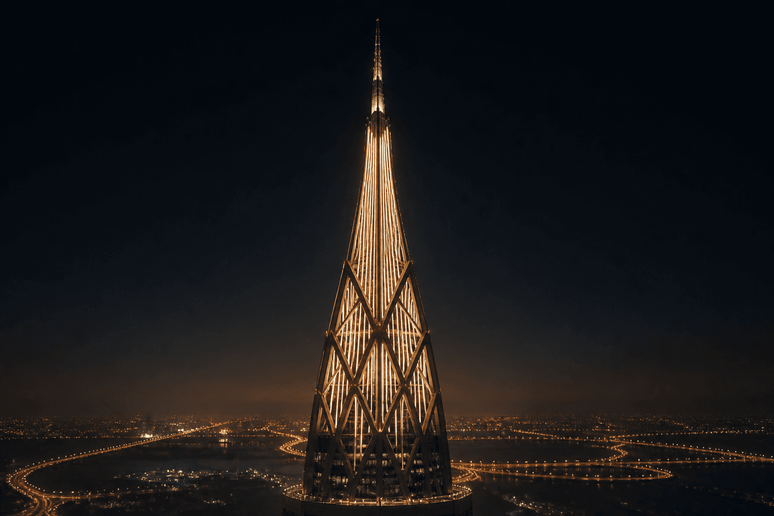 Dubai Architectural lighting